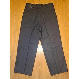 NEW Structure Dress Pants Mens 32x30 Charcoal Gray Striped